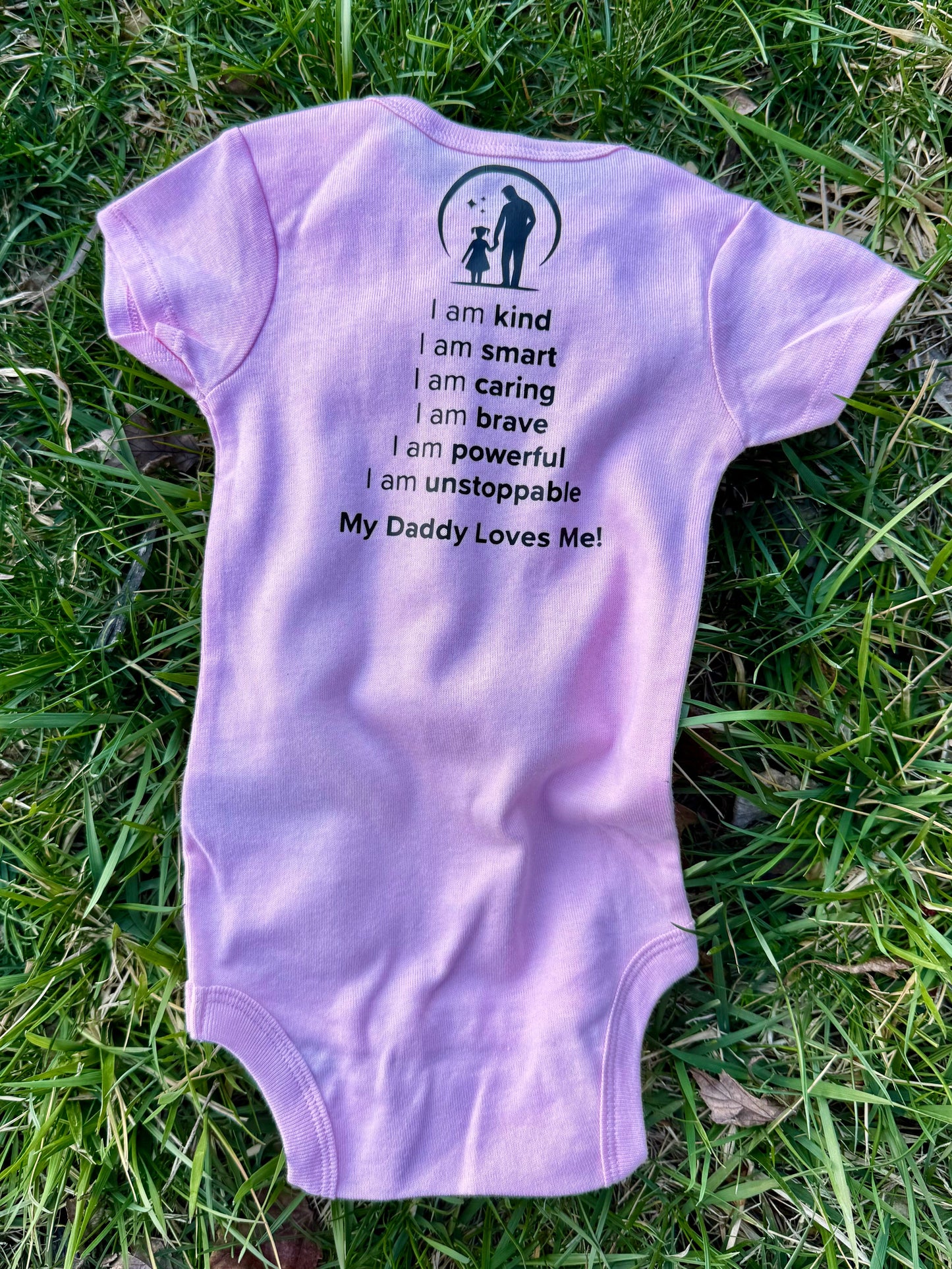 Daddy’s Girl & Affirmations Onesie – The Girl Dad Initiative™